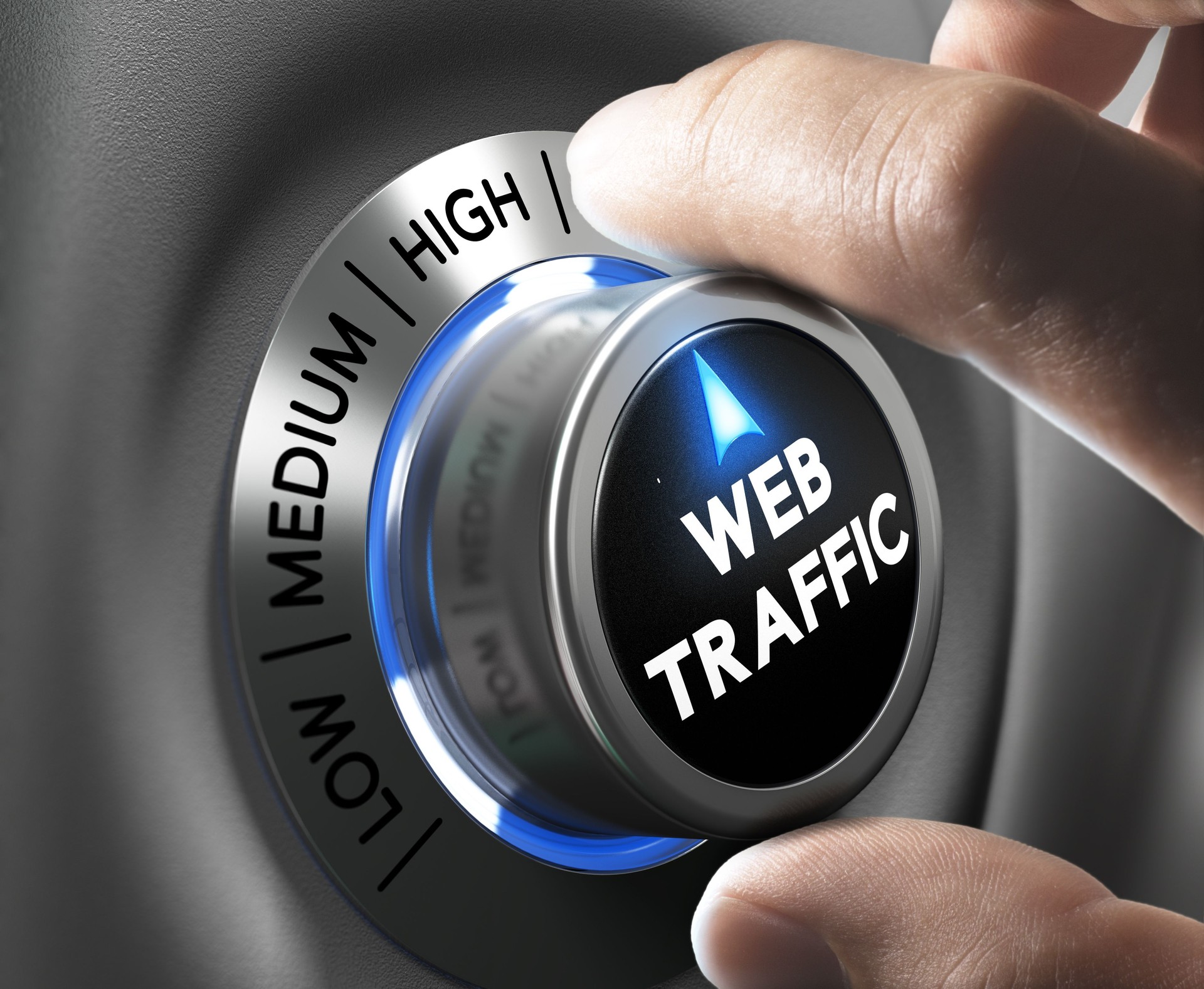 Site Web avec trafic